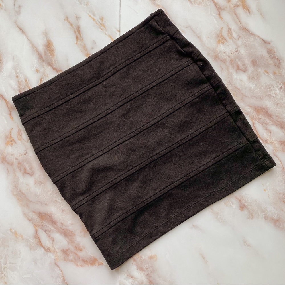 💥F21 black bandage skirt💥